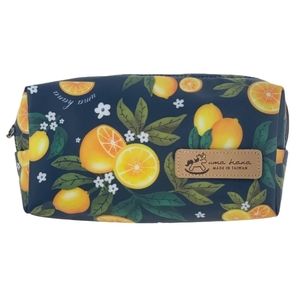 Waterproof Lemon Rectangle Makeup Cosmetic Bag